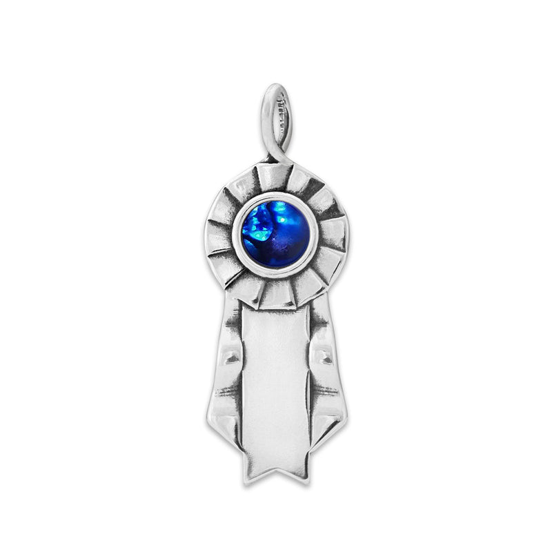 Personalized Victory Paws Pendant In Sterling Silver
