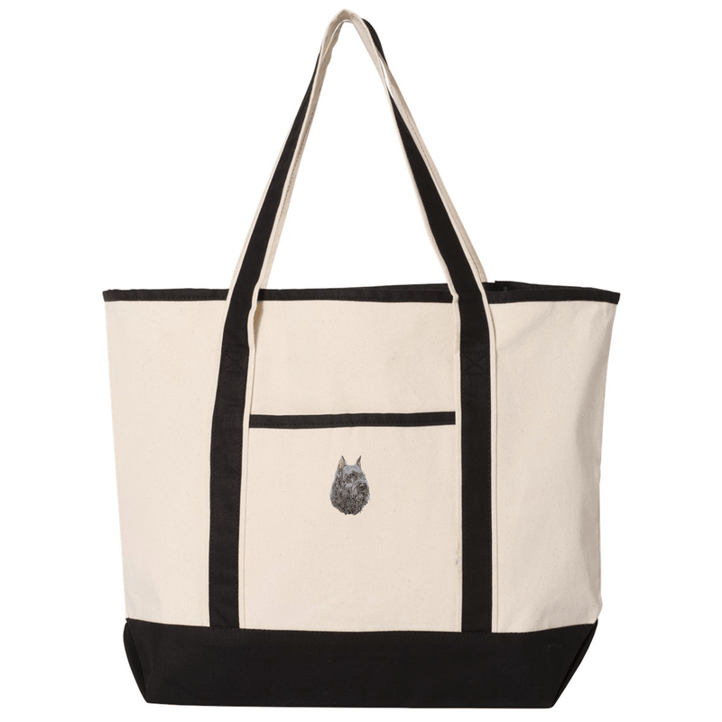 Bouvier des Flandres Embroidered Tote