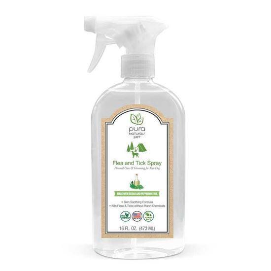 Natural Flea and Tick Spray for Dogs