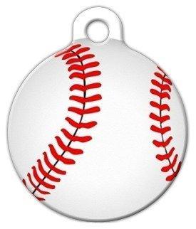 Baseball Pet ID Tag