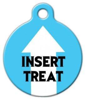 Insert Treat - Custom Pet ID Tag