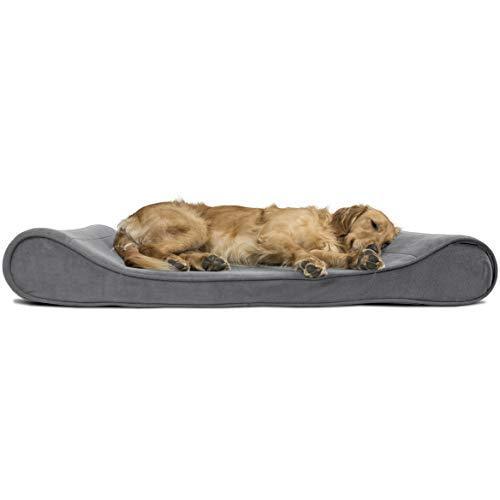 FurHaven Orthopedic Microvelvet Lounger