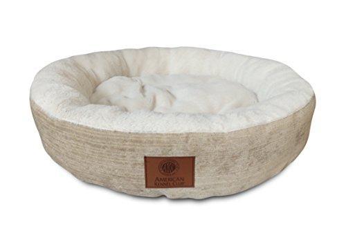 American Kennel Club Casablanca Round Solid Dog Bed