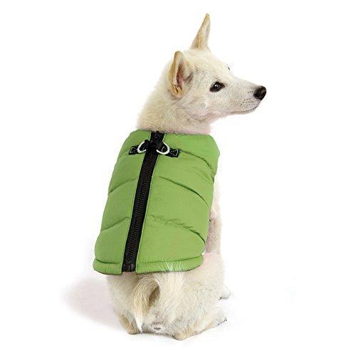 Padded Dog Vest - Back Zipper Closure & Leash Ring