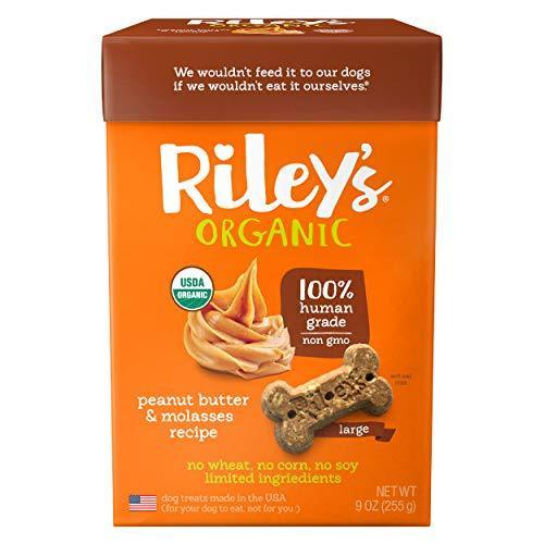 Organic Peanut Butter & Molasses Dog Treats