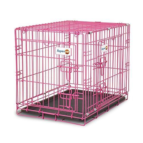 Aspen Pet Puppy 2-Door Training Retreat Crate