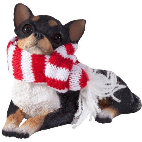 Chihuahua, Tri-Color, Ornament
