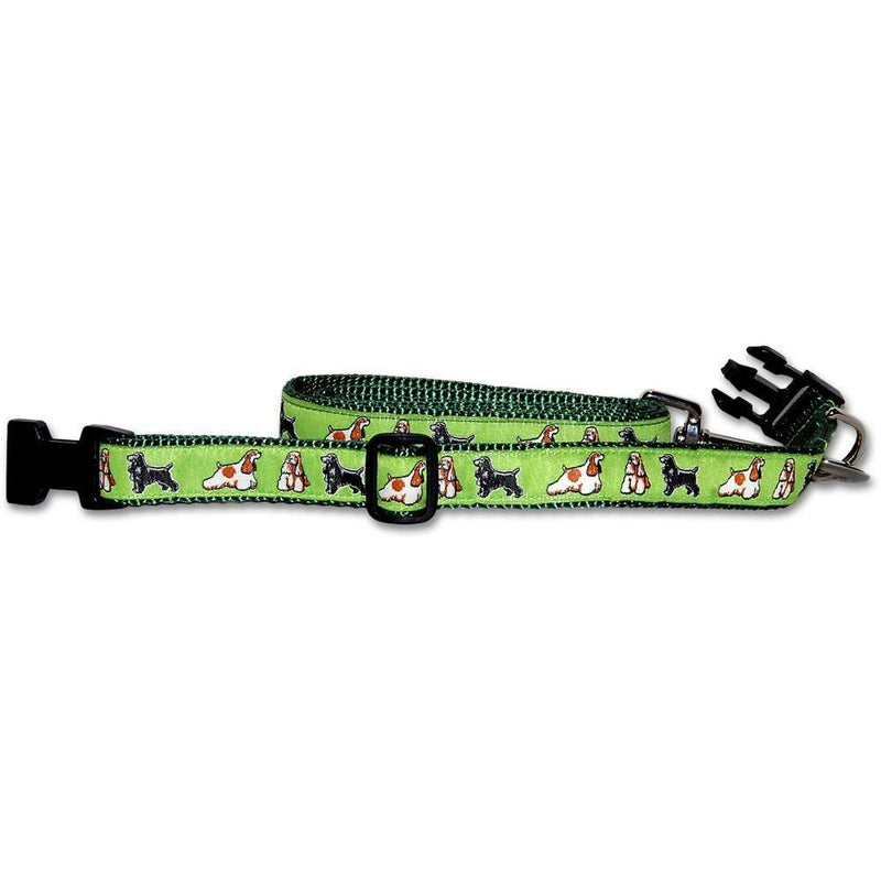 Cocker Spaniel Collar and Leash Set