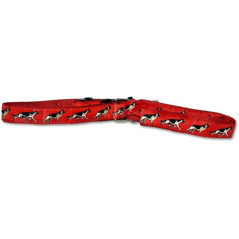 German Shepherd Collar and Leash Set