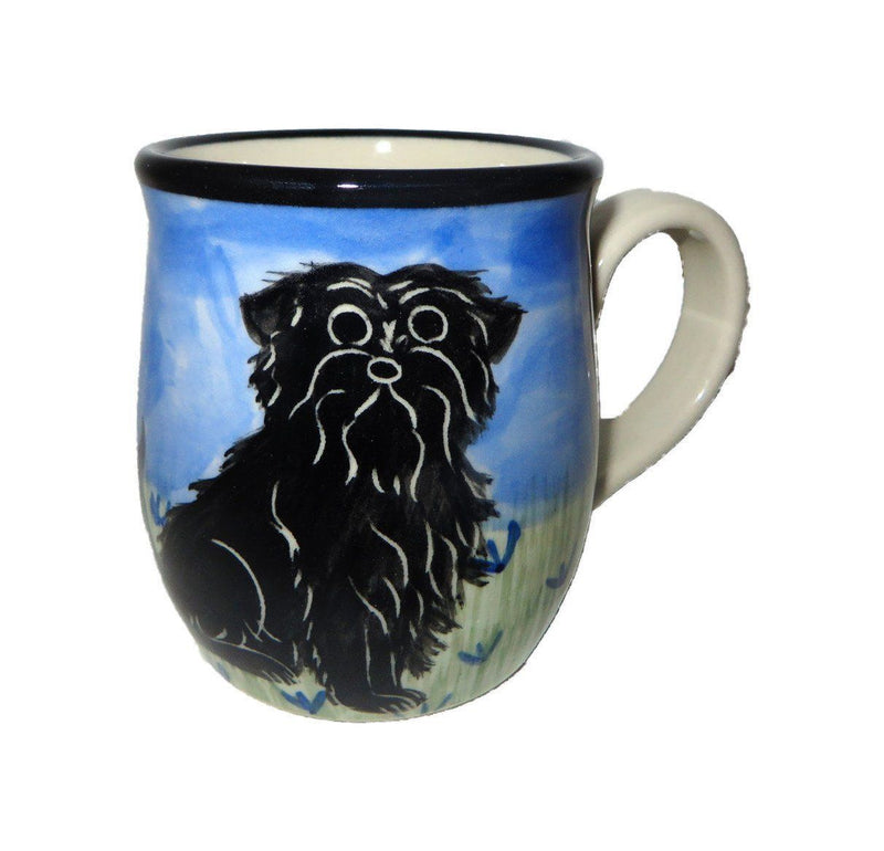 Affenpinscher Hand-Painted Ceramic Mug