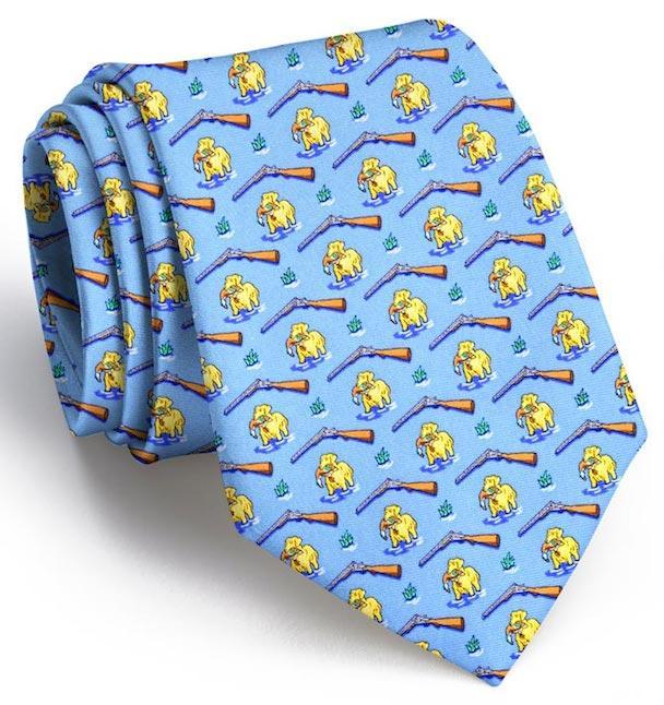 Golden Retriever Gun Dog Glory Neck Tie