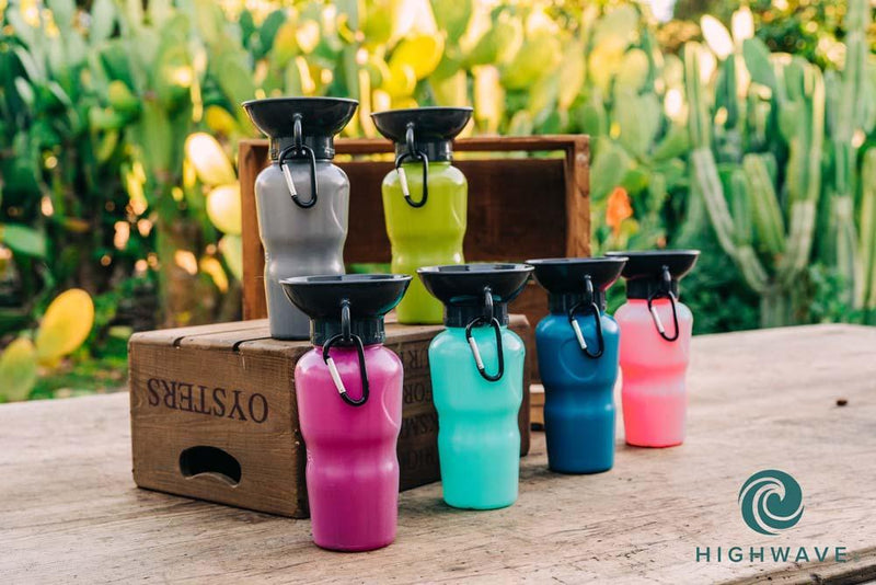 Highwave Dog Travel Water Bottle