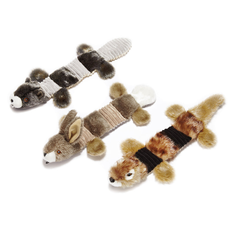 Fuzzy Squeak Dog Toy