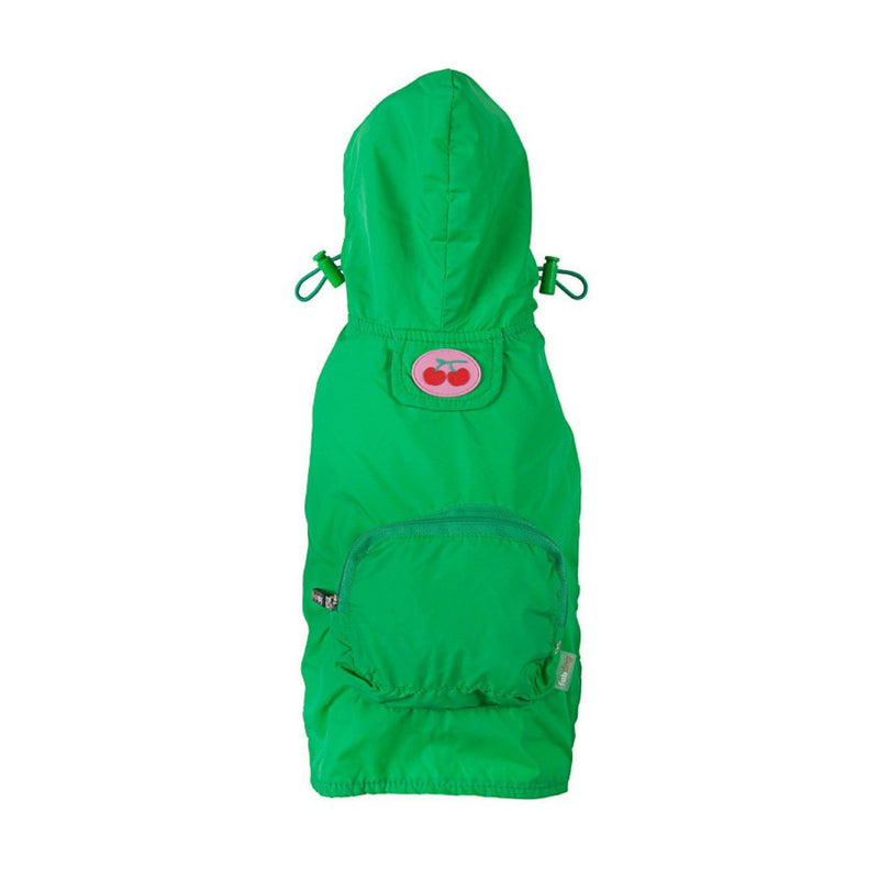Packaway Cherry Dog Raincoat