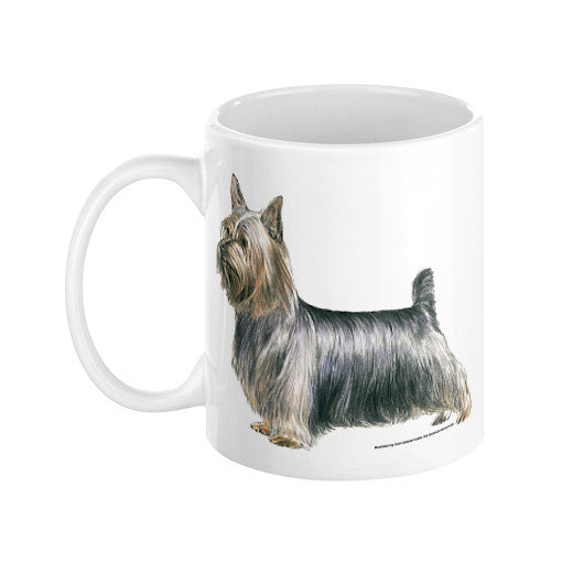 Silky Terrier Illustration Coffee Mug