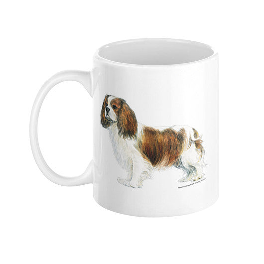 Cavalier King Charles Spaniel Illustration Coffee Mug