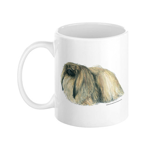 Pekingese Illustration Coffee Mug