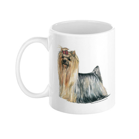 Yorkshire Terrier Illustration Coffee Mug