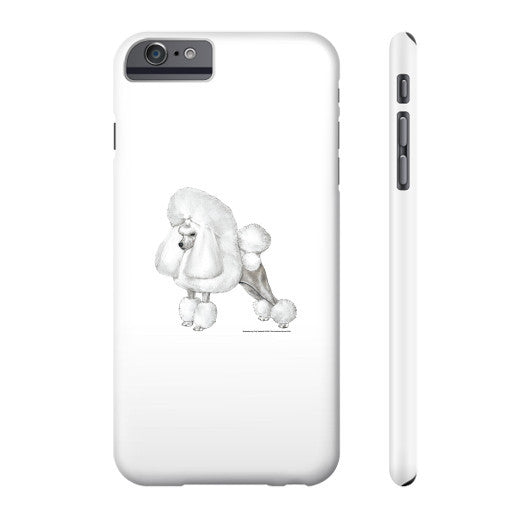 Toy Poodle Illustration Phone Case