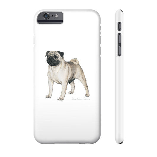 Pug Illustration Phone Case