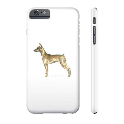 German Pinscher Illustration Phone Case