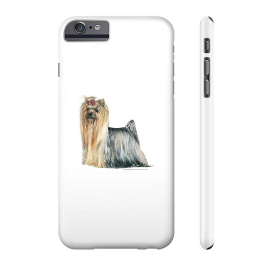 Yorkshire Terrier Illustration Phone Case