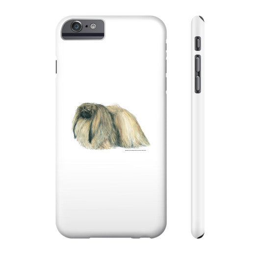 Pekingese Illustration Phone Case