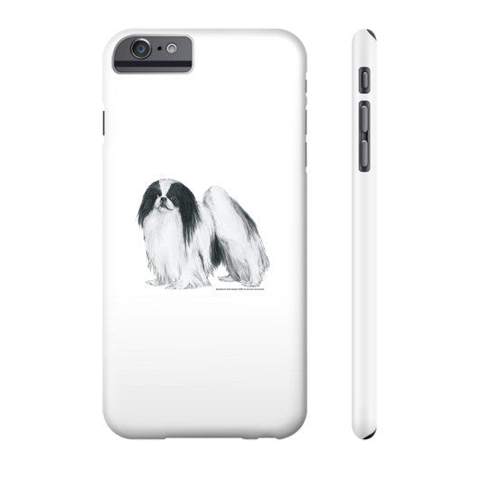 Japanese Chin Illustration Phone Case