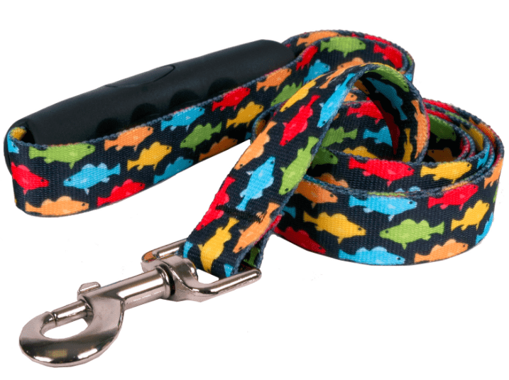 Rainbow Fish Black EZ-Grip Lead