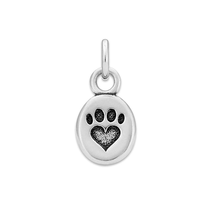 Paw Necklace, We Love Paws Pendant