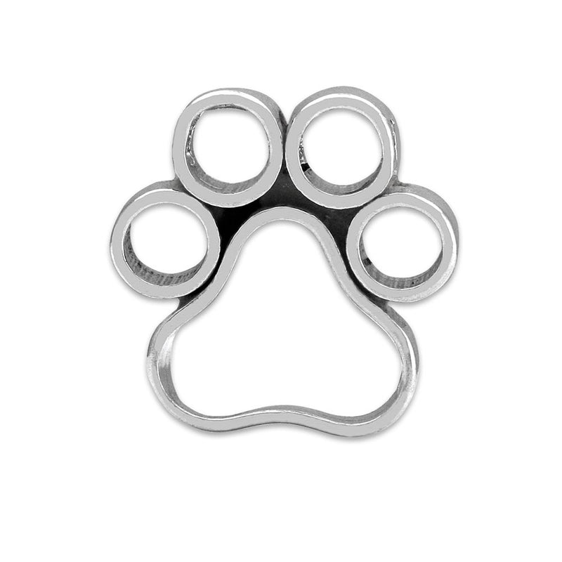 Peek-A-Boo Paws Slide, Paw Print Pendant