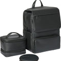Frisco Dog Backpack Travel Bag with Double Bowl and Food Storage