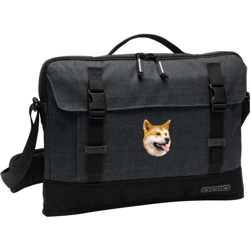 Shiba Inu Embroidered Apex Slim Bag Laptop/Tablet Case