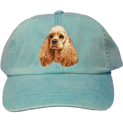 Cocker Spaniel Embroidered Baseball Caps