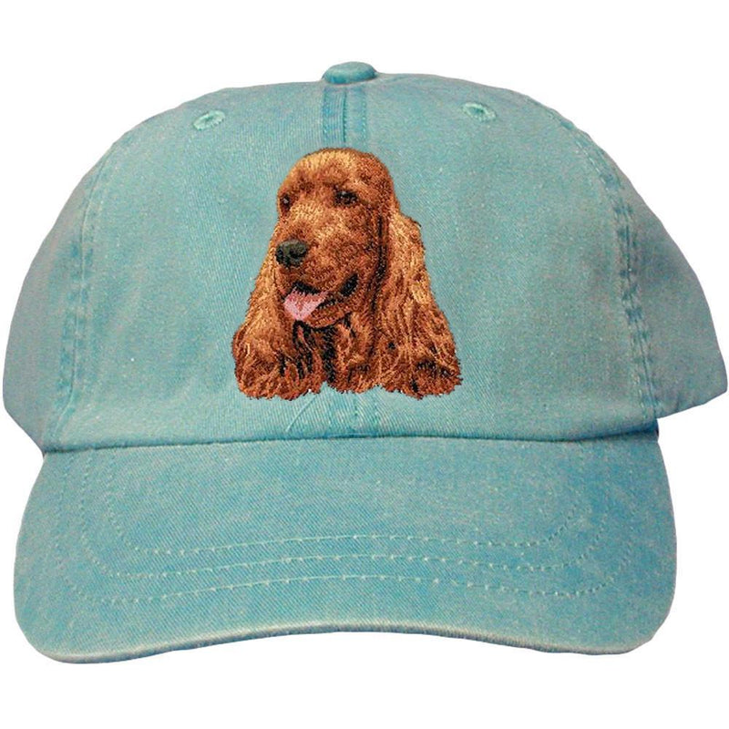 English Cocker Spaniel Embroidered Baseball Caps