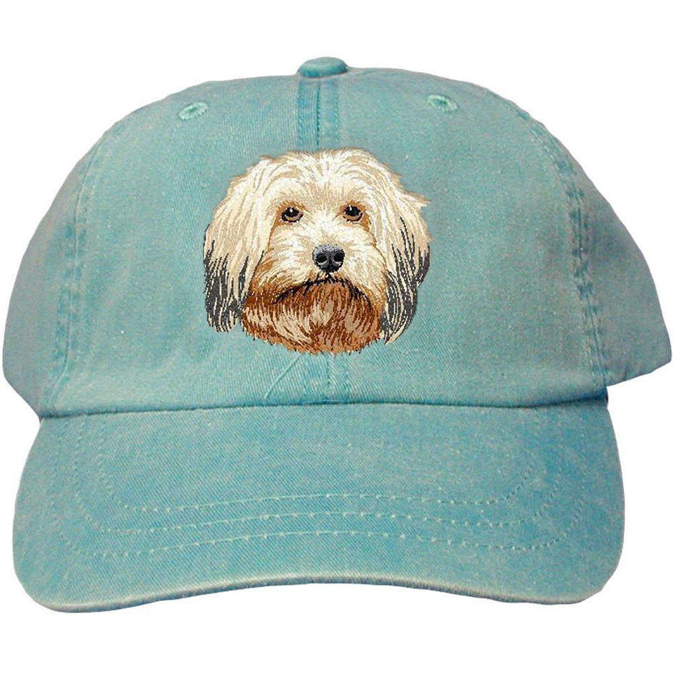 Embroidered Baseball Caps Turquoise  Havanese DV372