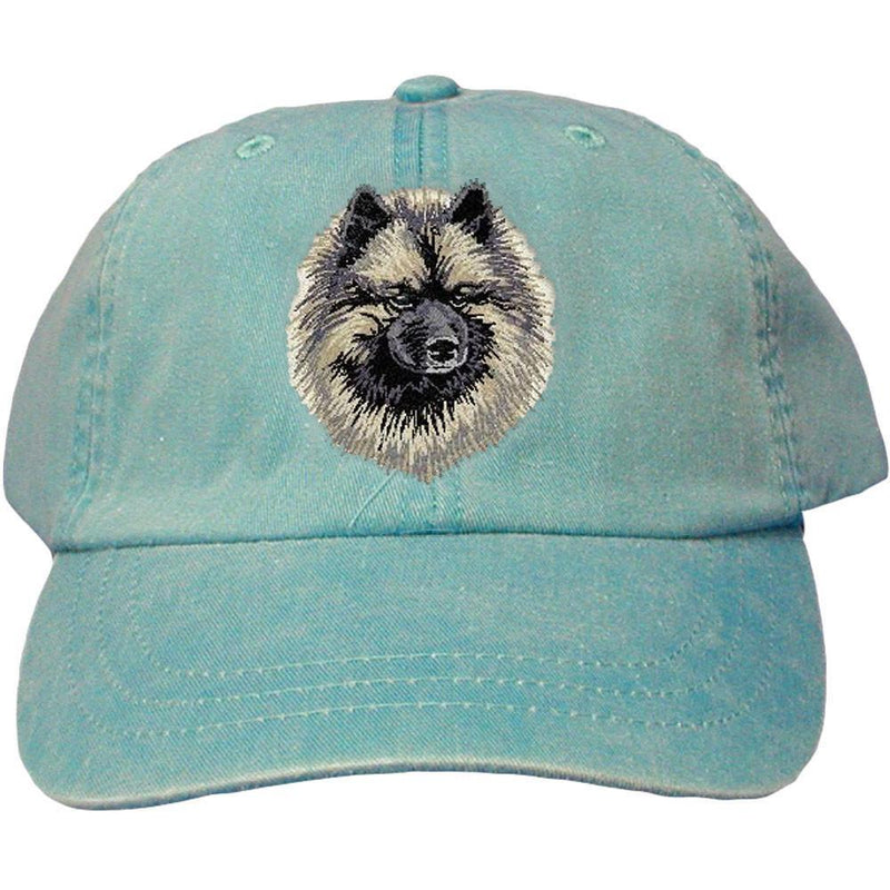 Keeshond Embroidered Baseball Caps