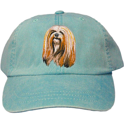 Lhasa Apso Embroidered Baseball Caps