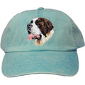 Embroidered Baseball Caps Turquoise  Saint Bernard DM251