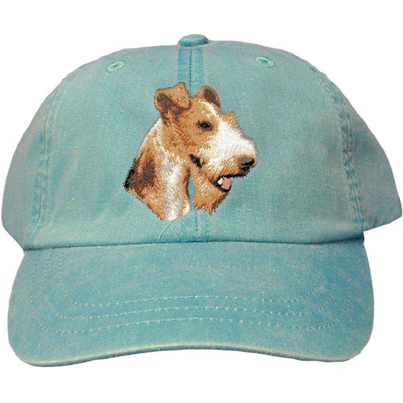 Wire Fox Terrier Embroidered Baseball Caps