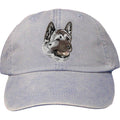 Embroidered Baseball Caps Light Blue  Akita DJ174