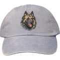Embroidered Baseball Caps Light Blue  Belgian Tervuren DV220