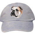Embroidered Baseball Caps Light Blue  Bulldog D59