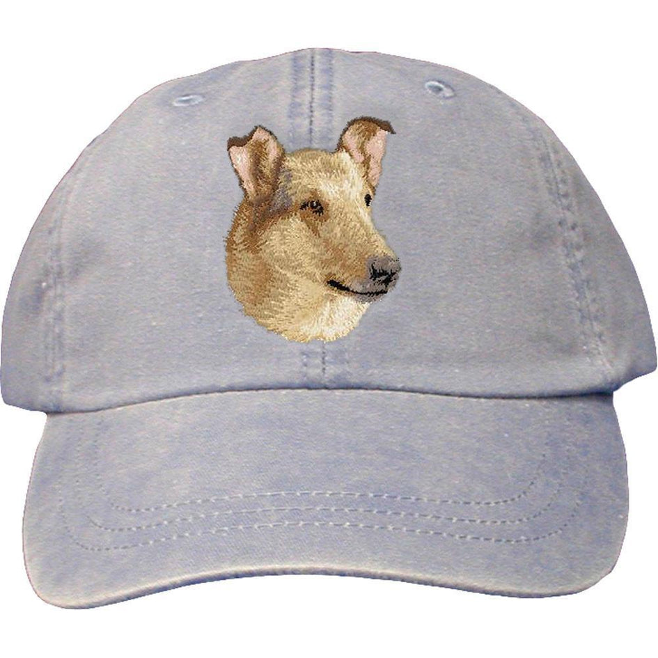 Embroidered Baseball Caps Light Blue  Collie D150