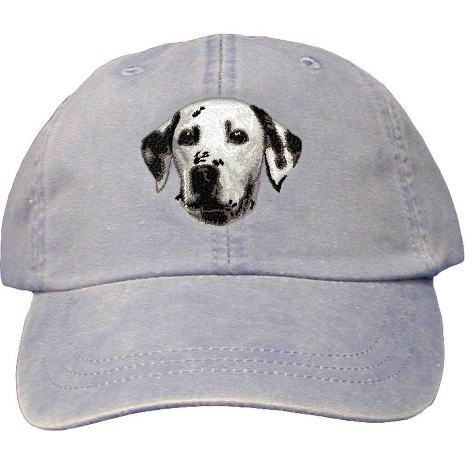 Embroidered Baseball Caps Light Blue  Dalmatian D2