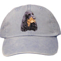 Embroidered Baseball Caps Light Blue  Gordon Setter D78