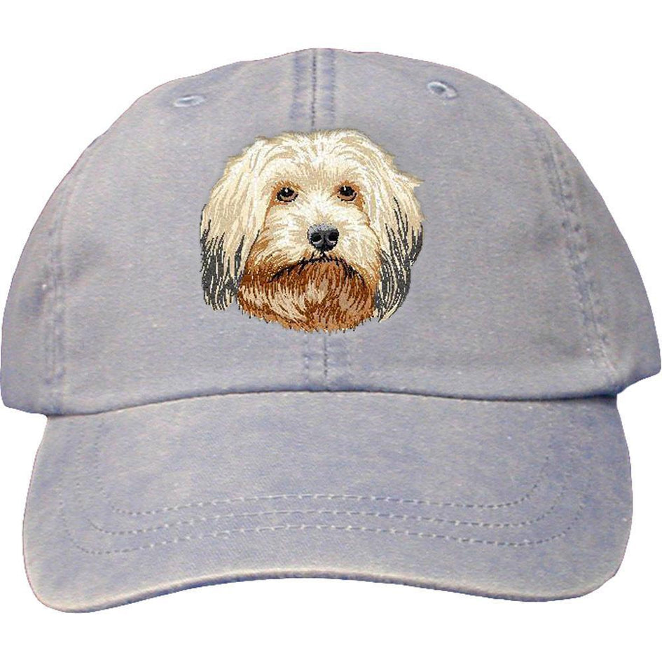 Embroidered Baseball Caps Light Blue  Havanese DV372