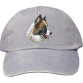Embroidered Baseball Caps Light Blue  Icelandic Sheepdog DJ482