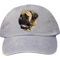 Embroidered Baseball Caps Light Blue  Mastiff DJ329