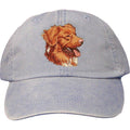 Embroidered Baseball Caps Light Blue  Nova Scotia Duck Tolling Retriever DV281